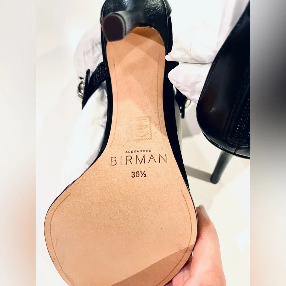 Alexandre Birman Tibbie 100 black stiletto heels size 36.5 - 🔥🔥